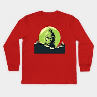 grinch Kids Long Sleeve T-Shirt